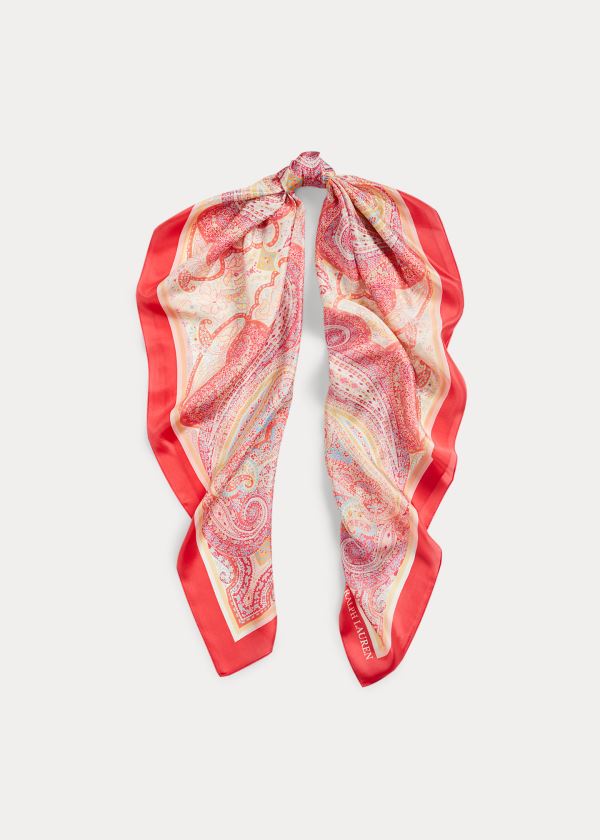 Women's Ralph Lauren Erica Silk Scarf | 803167KWX